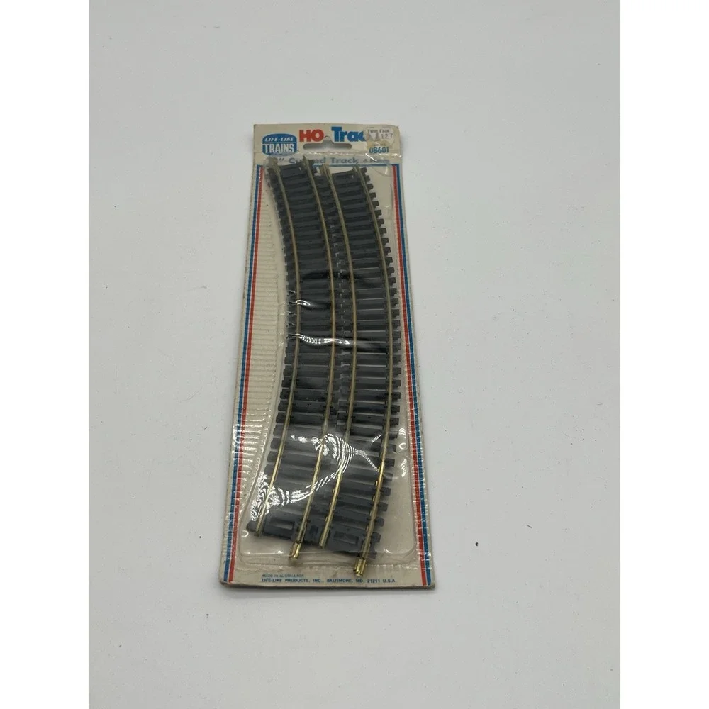 Vintage Bachmann HO Scale‎ 4410 Radius 4 Pieces Model Train Track 4 pcs